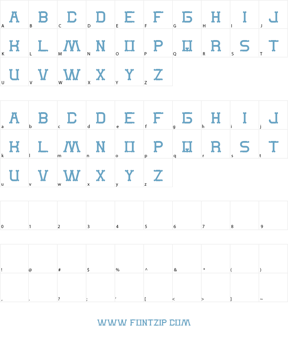 The Monkey Font Character